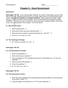 Chapter 9 questions - School District 68