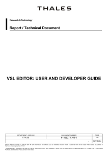 3. VSL Editor use cases