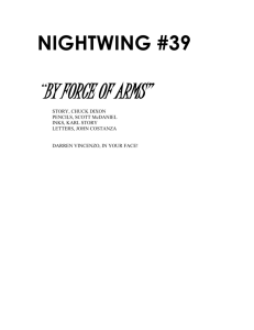 Nightwing #39 - Comic Book Script Archive
