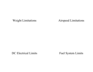 RC-12 P-Q E's Limits Flash Cards