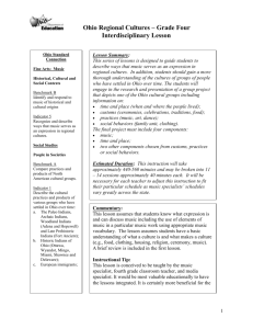 Final Project Rubric – Music - ODE IMS