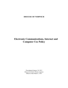 Electronic Communications Policy
