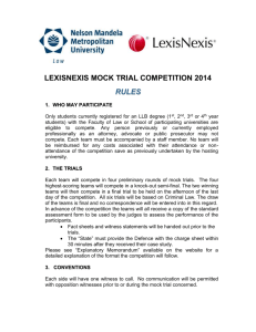 lexisnexis mock trial competition rules