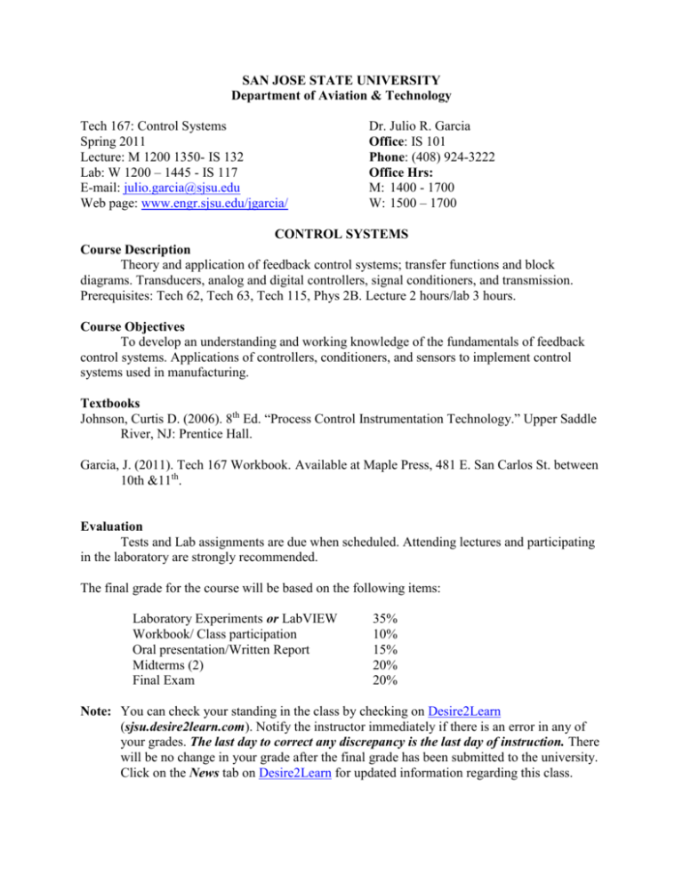 Sjsu Spring 2022 Finals Schedule Greensheet Tech 167 - San Jose State University