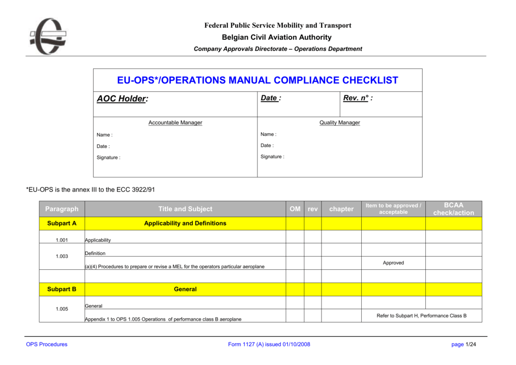 Form 1127