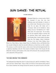Sun dance: The Ritual by Dany Dassylva Aboriginal People have a