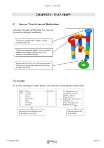 data flow tasks