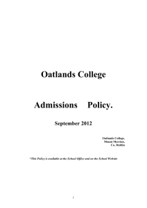 here - Oatlands College