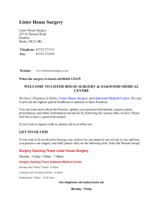 Appointments - Frome Valley Medical Centre