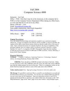 Computer Science 4000