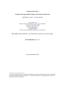 a property rights approach to trade (lak of - Erudito FEA-USP