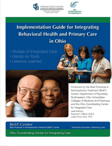 Behavioral Health and Primary Care