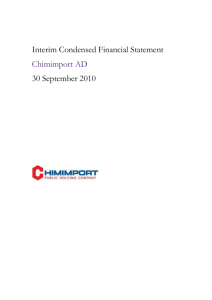 Example financial statements