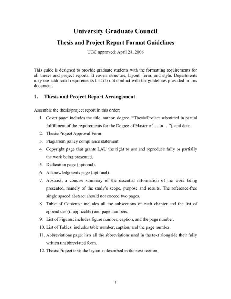 ugc guidelines for phd thesis writing