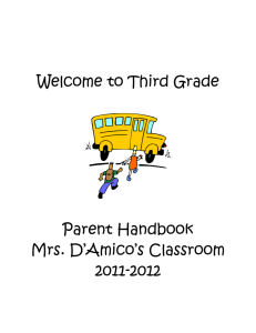 Parent Handbook 2011