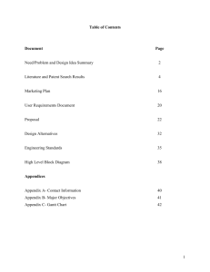 Table of Contents - The University of Texas at San Antonio