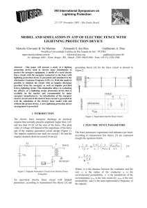 template for the preparation of a paper to be presented at the viii sipda