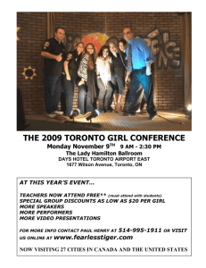 A special teen girl violence against women conference specially