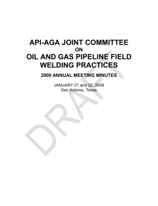 Draft 2009 Meeting Minutes