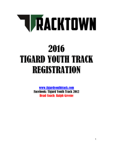 2016 tyt reg packet - Tigard Youth Track