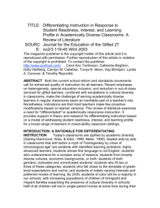 doc - Differentiation Central