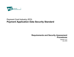 PA-DSS Assessment Procedures document