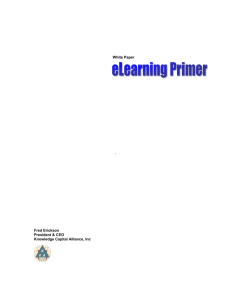 eLearning Primer Whitepaper KCA