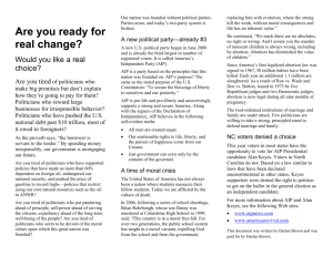 Are you ready for real change?
