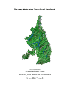 NEW - click here - Shuswap Watershed Project