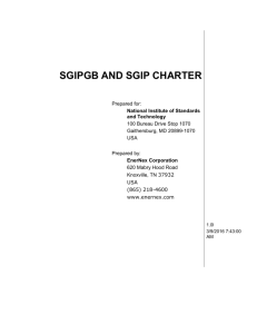 SGIPGB and SGIP Charter - NTS Smart Technology Blog & News