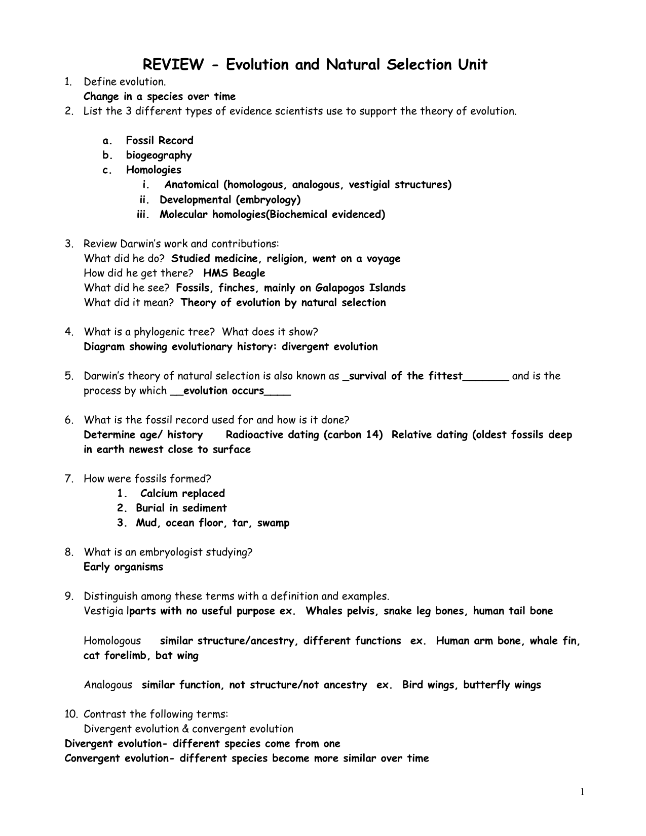 Amoeba Sisters Genetic Drift Answer Key - Its effect is to ...