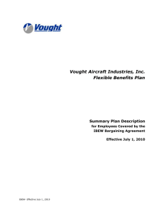 Noncbu Spd - Excel - Vought Aircraft Industries, Inc.