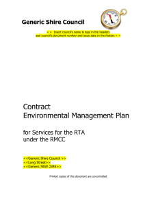 6. Time Management in Environmental Protection