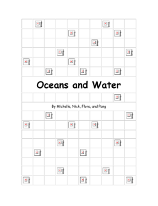 Oceans and Water