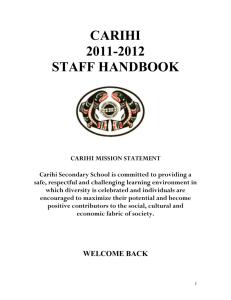 Staff Handbook 2011 2012