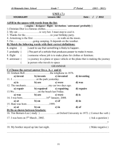 Grade (7) handouts final