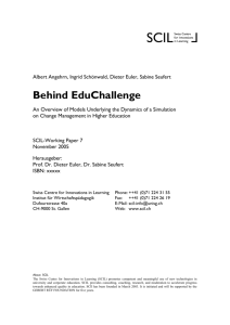 Behind EduChallenge - CALT