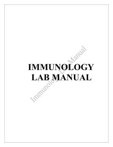 Immunology Lab