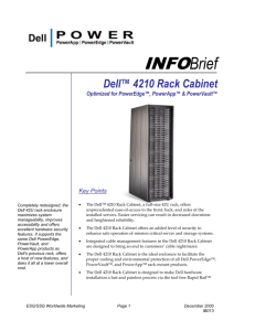 4210 Rack Cabinet INFOBrief