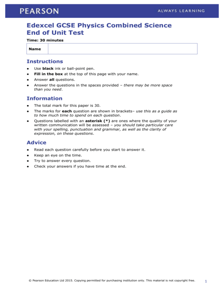Physics Equation Sheet Gcse 9 1 Edexcel - Tessshebaylo