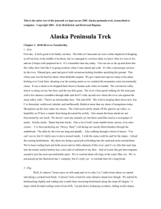 1 - Alaska Trekking