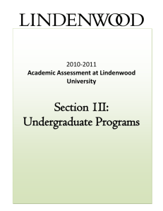 Assessment - Lindenwood University