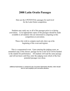 TJCL 2008 Latin Oratio