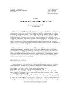 Sweetland Writing Center