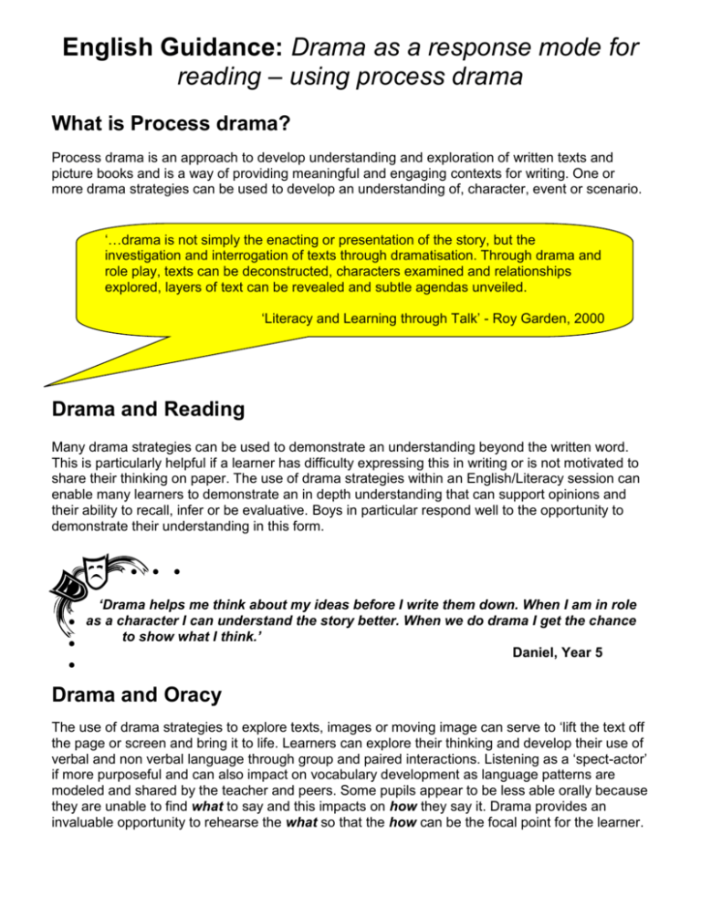 topics for drama dissertation