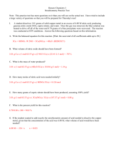 Practice Test Answer Key