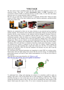 Measuring resistance - Piri Reis Üniversitesi