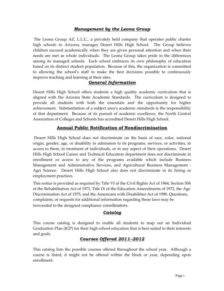 Management by The Leona Group