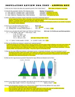 Graph & Interpret Survivorship Curves