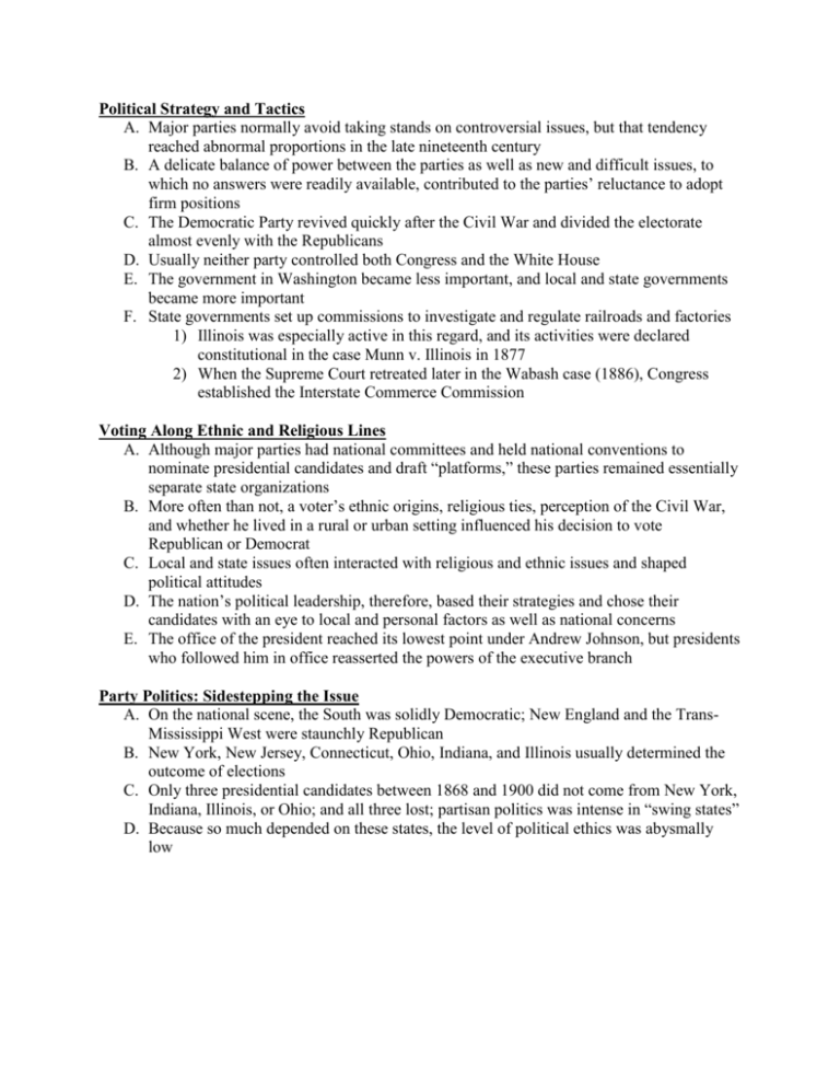AP US History Notes